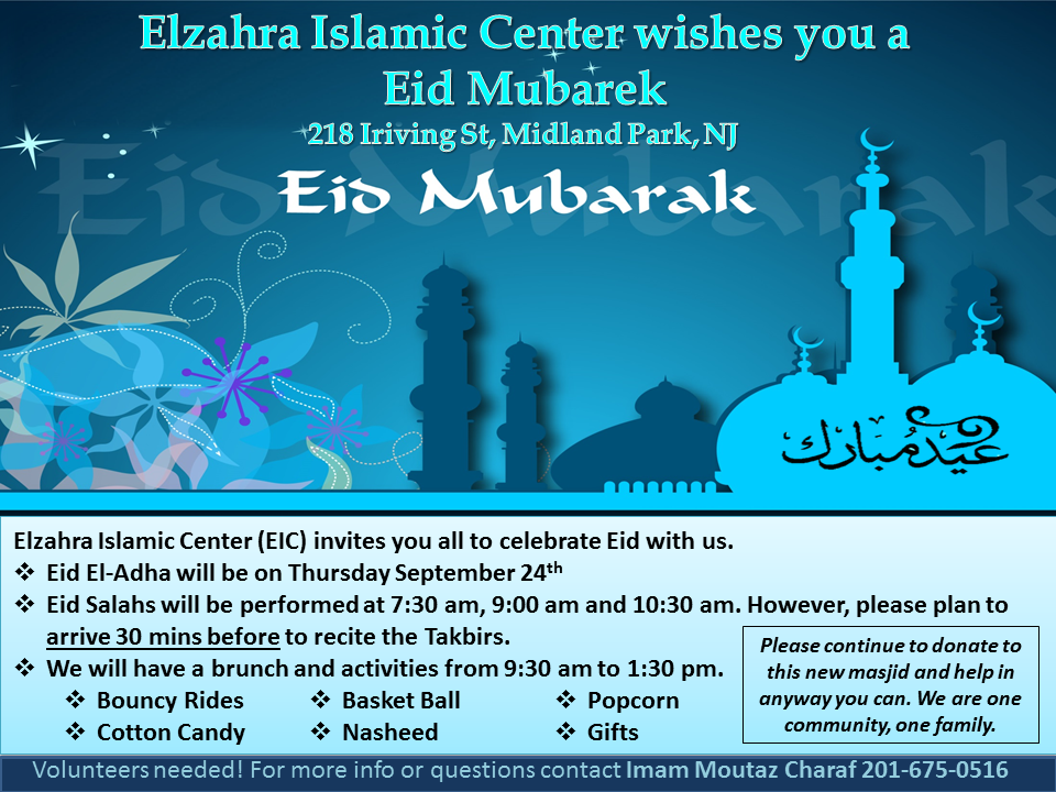 Eid Al-Adha Flyer