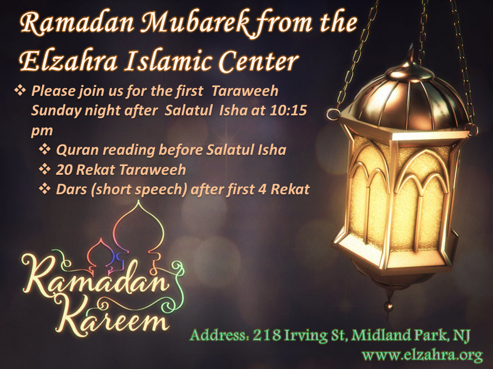 Welcome Ramadan Flyer